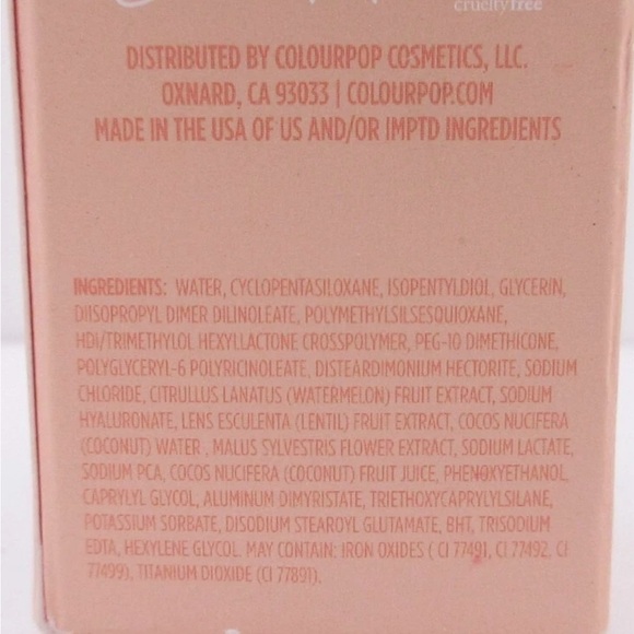 ColourPop Pretty Fresh HYDRATING Foundation Shade Medium 100V 1 fl oz Brand New - Picture 8 of 8